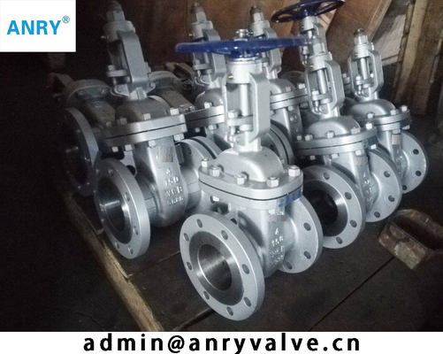 ANSI Flanged RF Wcb Body  F6A 13% CR Wedge Trim NO.1  150LBS OS&Y Gate Valve