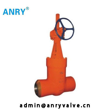 ANSI Flanged RF Wcb Body  F6A 13% CR Wedge Trim NO.1  150LBS OS&Y Gate Valve